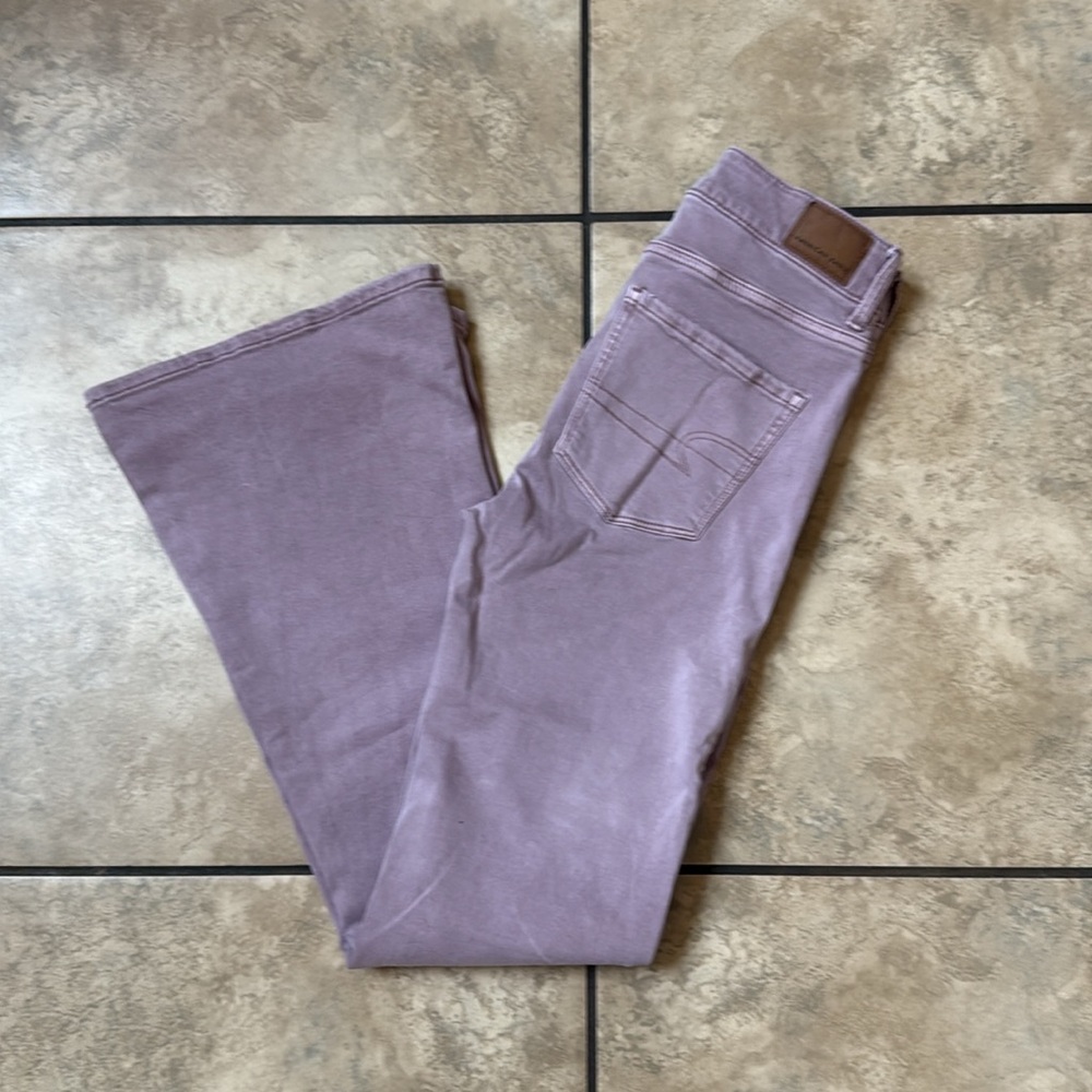 American Eagle Outfitters Lavender Denim Pants